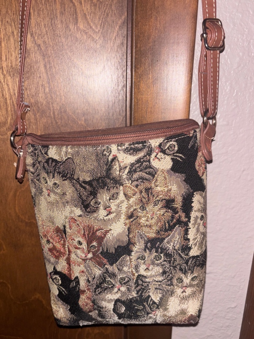 Cat crossbody bag purse